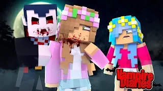 The Vampire Diaries #2-LITTLE KELLY BECOMES A VAMPIRE! w/Little Carly (Minecraft Roleplay).