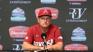 Dave Van Horn recaps 18-1 win over Oklahoma State in College Baseball Showdown