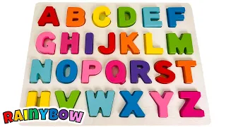 Learn the Alphabet with ABC Puzzle | Toy Learning Video