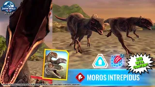 Exclusive MOROS INTREPIDUS!! LEVEL 30-FIRST LOOK PVP! All New Jurassic World Alive 2.18 Update!