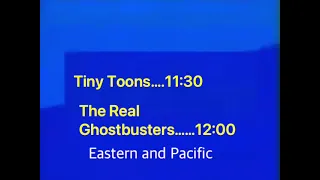 Cartoon Network Powerhouse era Coming Up Next(1998-2004):Tiny Toons to The Real Ghostbusters