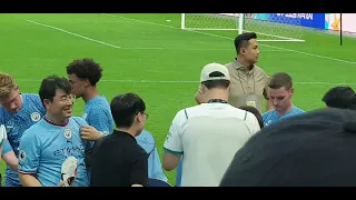 23.07.29 Visit to Korea-Man City open training