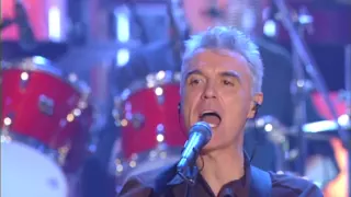 Talking Heads Perform "Burning Down the House" at the 2002 Inductions