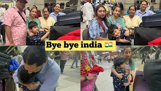 Back to japan 🇯🇵 || bye bye india 🇮🇳 || to hard to say goodbye 😢😢