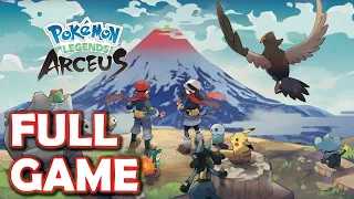 Full Playthrough Pokemon Legends Arceus! (FULL GAME Story Mode All Missions)