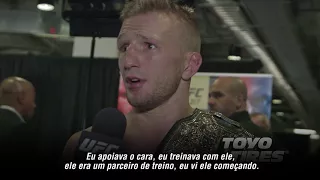 UFC 217: Entrevista nos bastidores com TJ Dillashaw