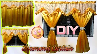 Diamond Curtain | Simple Curtain full tutorial | Paano Gumawa ng Diamond Curtain | eVin’s Work