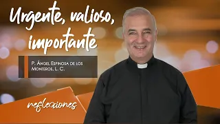 Urgente, valioso, importante - Padre Ángel Espinosa de los Monteros