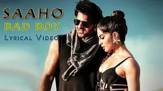 Saaho bad boy lyrics Video Full Song |Prabhas, Jacqueline Fernandez | FlashBuzz