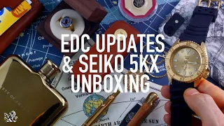 Seiko 5KX Watch Unboxing, EDC Upgrades & First Impressions (SRPE74K1)