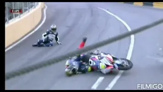 Macau GP 2019 CRASH 😱