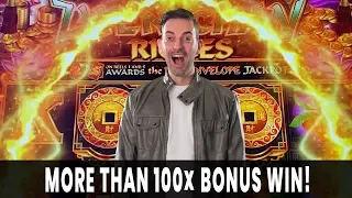 💵 130X BONUS WIN! 🤑 INCREDIBLE HIT on Zhen Chan RICHES 🏮 Agua Caliente Palm Springs #ad