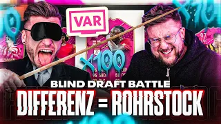 DIFFERENZ = ROHRSTOCK .. ☠️😱 BETRUG, DISKUSSIONEN und VAR im BLIND DRAFT BATTLE 🤬 FIFA 23