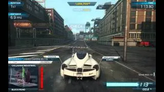 NFS Most Wanted Criterion Pagani Huayra VS Koenigsegg Agera R (First Attempt)