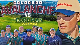 Colorado Avalanche vs the Fore Man Scramble presented by Peter Millar