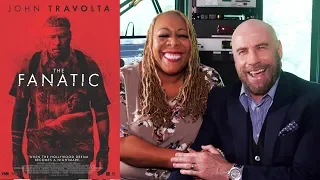 John Travolta sits down wit Patty Jackson to discuss his new movie The Fanatic