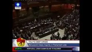 Italy's debt crisis: Bercusconi loses majority in perliament vote