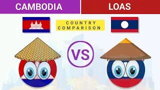 Cambodia 🇰🇭 vs Laos 🇱🇦 Country Comparison 2024