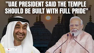 PM Modi In UAE | "UAE President Said The Temple Should Be Built With Full Pride": PM Modi