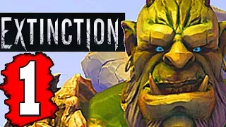 EXTINCTION Gameplay Walkthrough Part 1 (FULL GAME) Lets Play Playthrough Review