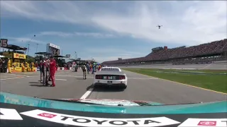 Bubba Wallace's Onboard Cam | Nascar Cup Series at Talladega for the GEICO 500 in Stage 1