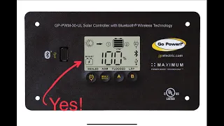 Time to let go of the old solar controller...Easy Upgrade GoPower Lithium AND Bluetooth GP-PWM-30-UL