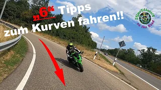 💡⁉️ "6" Tipps zum Kurven fahren mit dem Motorrad. So geht´s "sicherer" und "besser".👌