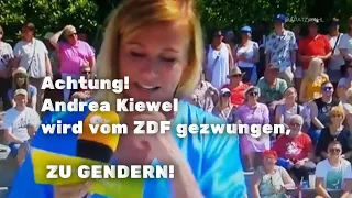 Das ZDF zwingt Andrea Kiewel zu ❗️G E N D E R N!❗️