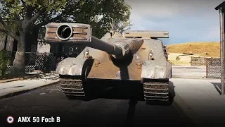 AMX 50 Foch B | 10К+ урона на карте Хайвей