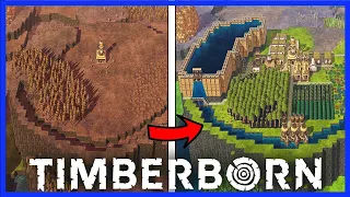 MEGA Reservoir - The DROUGHT-BUSTER! - Ep 1 Timberborn Hard Mode