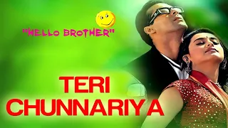 Teri Chunnariya Lyrical Hello Brother | Salman Khan & Rani Mukerji | Himesh Reshammiya| Romantic