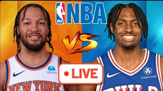 New York Knicks at Philadelphia 76ers NBA Live Play by Play Scoreboard / Interga