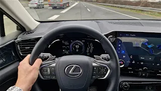 Lexus NX 350h (2023) - consumption at 130 km/h (urban, range)