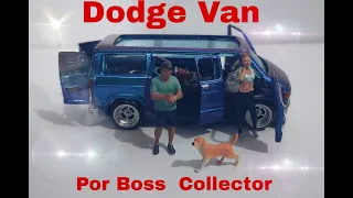 Custom a Dodge Van Hot Wheels Por Boss Collector