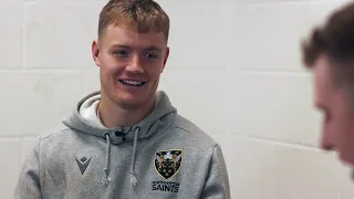 Fin Smith: England Rugby & Northampton Saints fly-half interview.