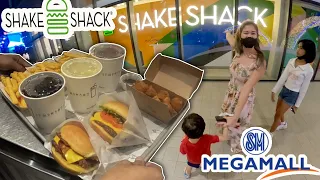 Shake Shack SM Mega Mall - Family Vlog