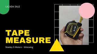 Lazada Tape Measure Unboxing | So Yun