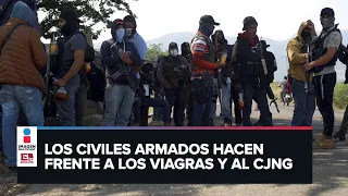 Pueblos Unidos, autodefensas en Michoacán, bajan las armas