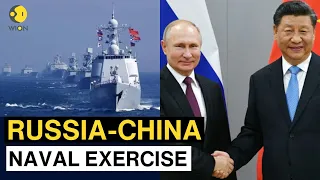 Russian & Chinese navy ships jointly patrol the Pacific Ocean amid raging tensions I Wion Originals