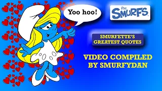 💙 👧 Smurfette’s Greatest Quotes | The Smurfs | Cartoons for Kids 👧 💙