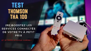 Cette box multimédia UHD Android va redonner vie à votre (vieille ?) télé ! (Test Thomson THA100)