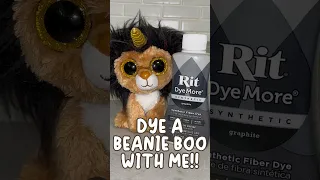 dye a beanie boo with me!! #beanieboos #dye #custom #collector #beanieboo