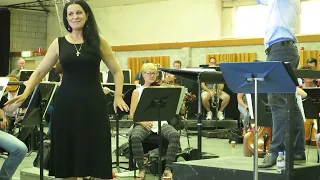 Angela Gheorghiu - Un bel di (rehearsal)