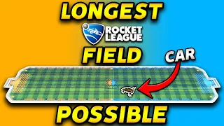 The LONGEST field possible in Rocket League is INSANE