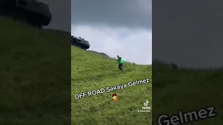 offroad yaparken feci kaza - araç defalarca takla attı