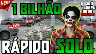 1 Bilhão Rápido SOLO💰COMPRE TUDO SEM GASTAR DINHEIRO🤑GTA 5 ONLINE FROZEN MONEY💰 GTA V MONEY GLITCH🤑