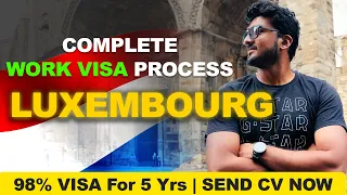 Luxembourg FREE Work Permit 🇱🇺 2024 | Visa sponsorship jobs in Luxembourg | Top Agent for Luxembourg