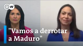 María Corina Machado: a Maduro "no le va a quedar más remedio" que eliminar su inhabilitación