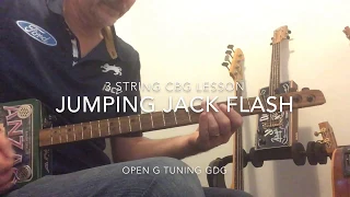Jumping Jack Flash - Cigar Box Guitar Lesson