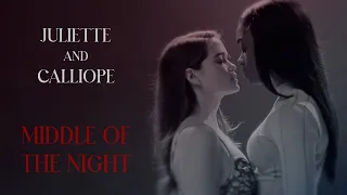 Juliette and Calliope - Middle of the Night (FIRST KILL LYRICS VIDEO)